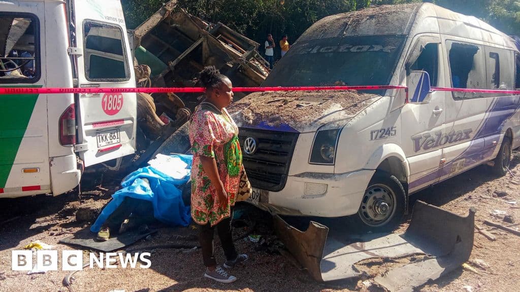 Death toll in Colombia highway bus bomb attack rises to 20