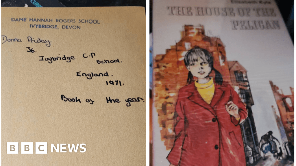 Family reunited with daughter's 55-year-old book