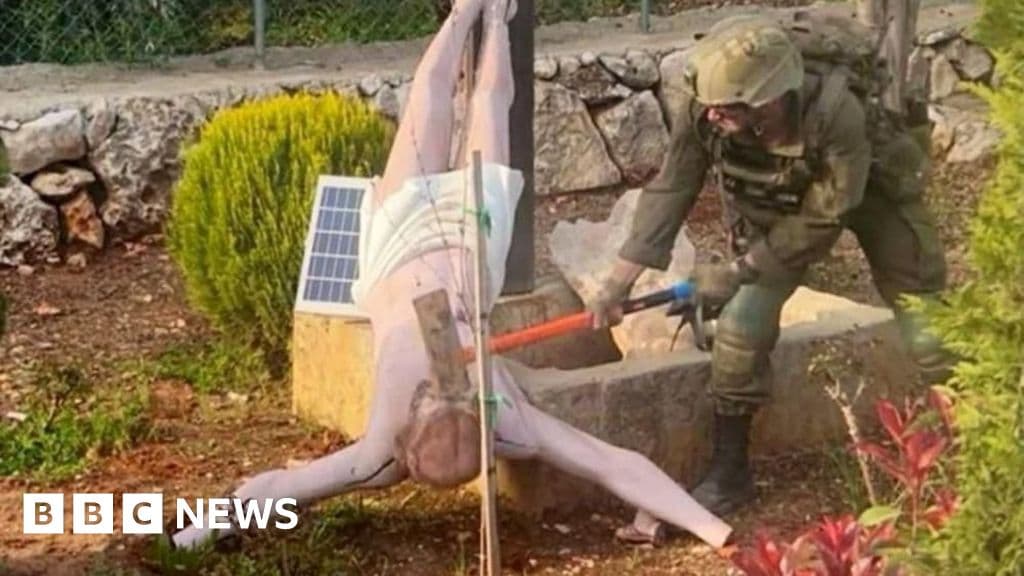 Outrage over Israeli soldier's vandalism of Jesus statue in Lebanon