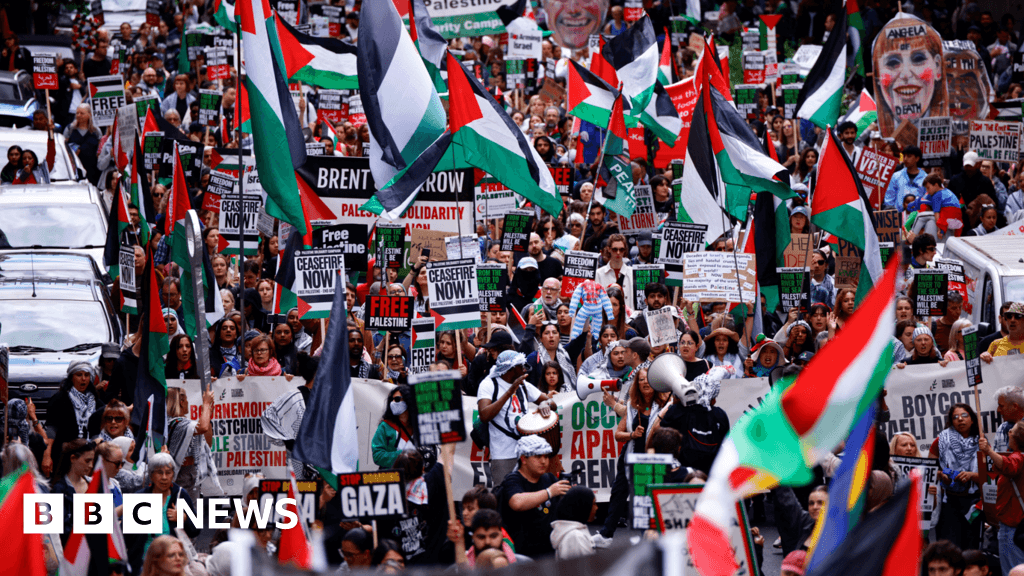 Pro-Palestinian marches have been hijacked, says minister