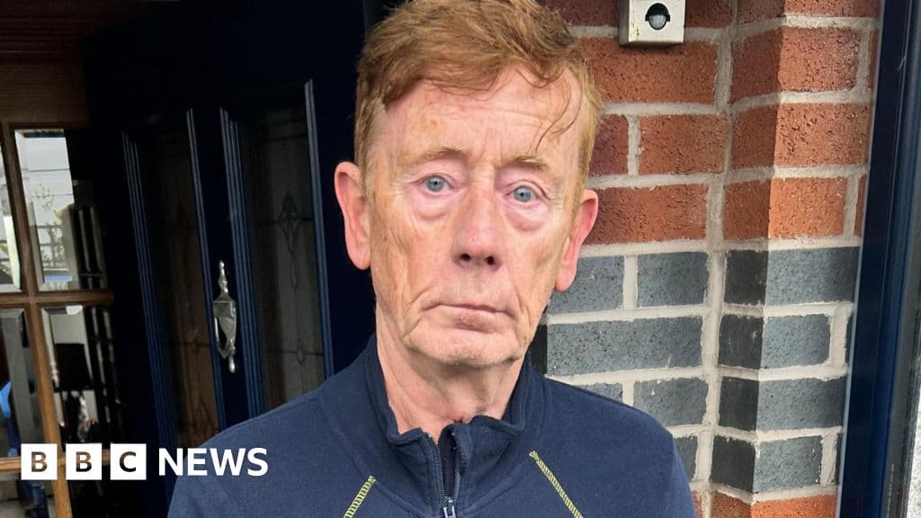'A van was set alight and pushed towards my home'