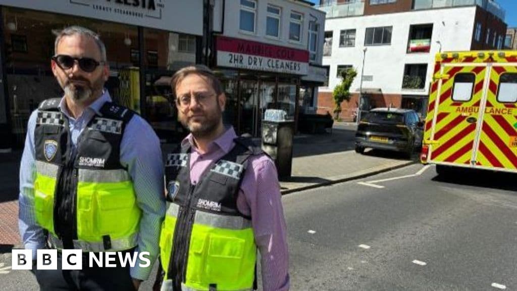 The Jewish security volunteers first on scene of Golders Green attack