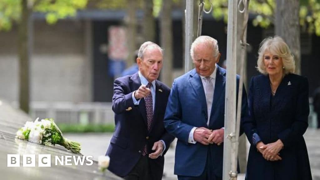King and Queen lay flowers at 9/11 Memorial in New York