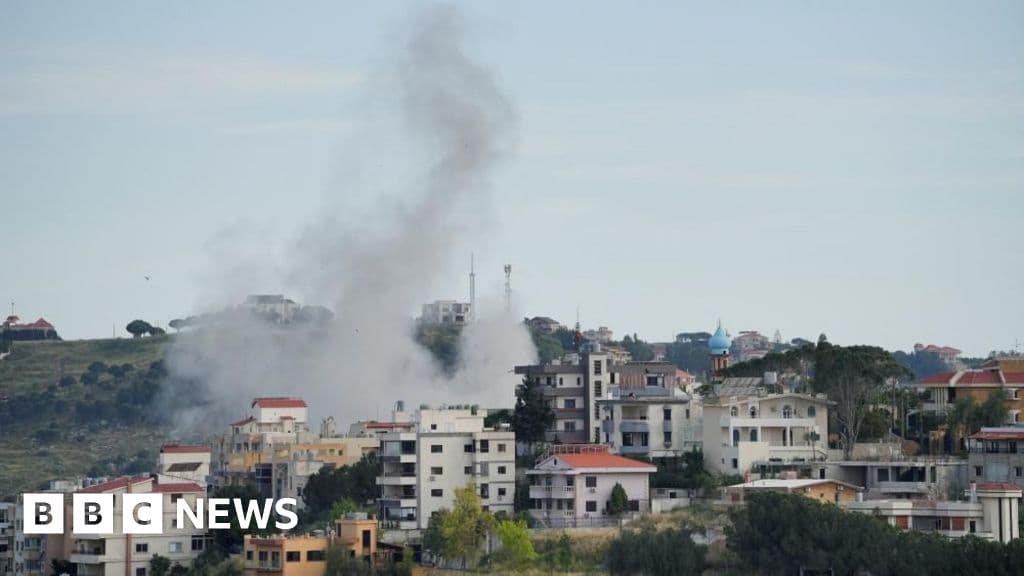 Lebanon says 19 killed in Israeli air strikes