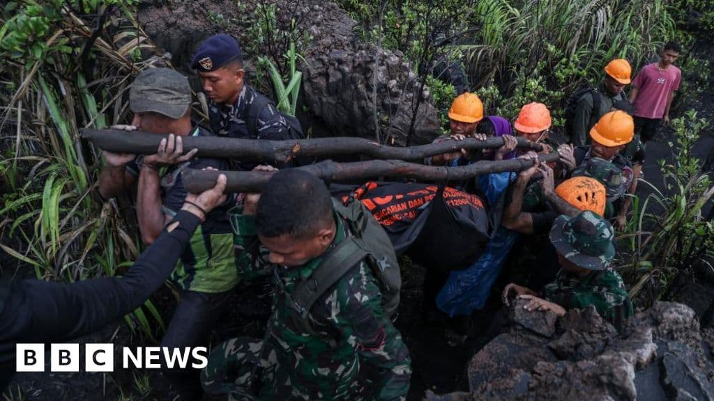 I led hikers up an Indonesian volcano - and then it erupted