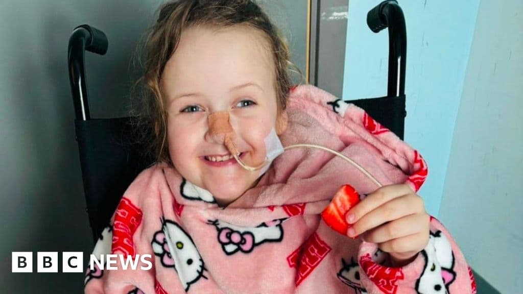 Family's plea to save dream Disney trip for girl, 6, left blind by brain tumour