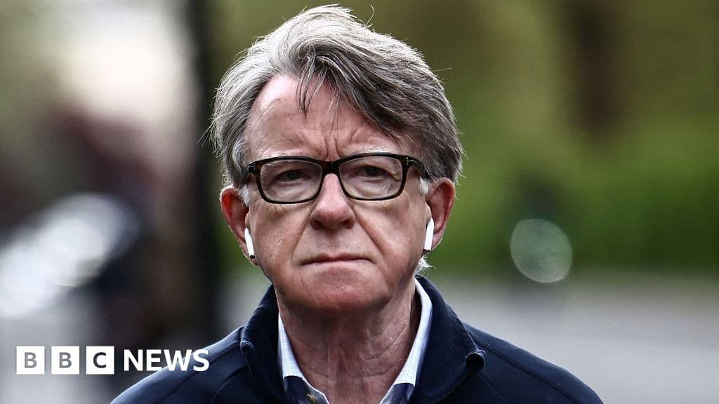 Mandelson under formal investigation by EU's anti-fraud office