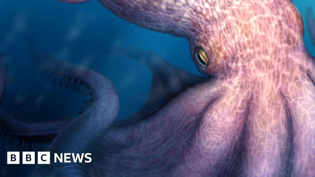 Meet the 19-metre octopus that prowled the seas 100 million years ago
