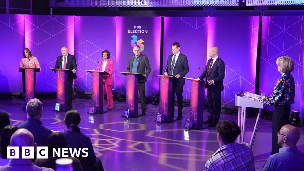 Reform challenges other parties to cost their policies in heated Welsh election debate