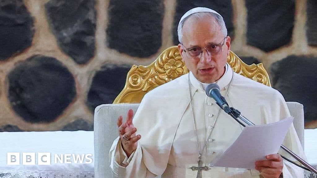 Pope criticises 'tyrants' who spend billions on wars, days after Trump spat