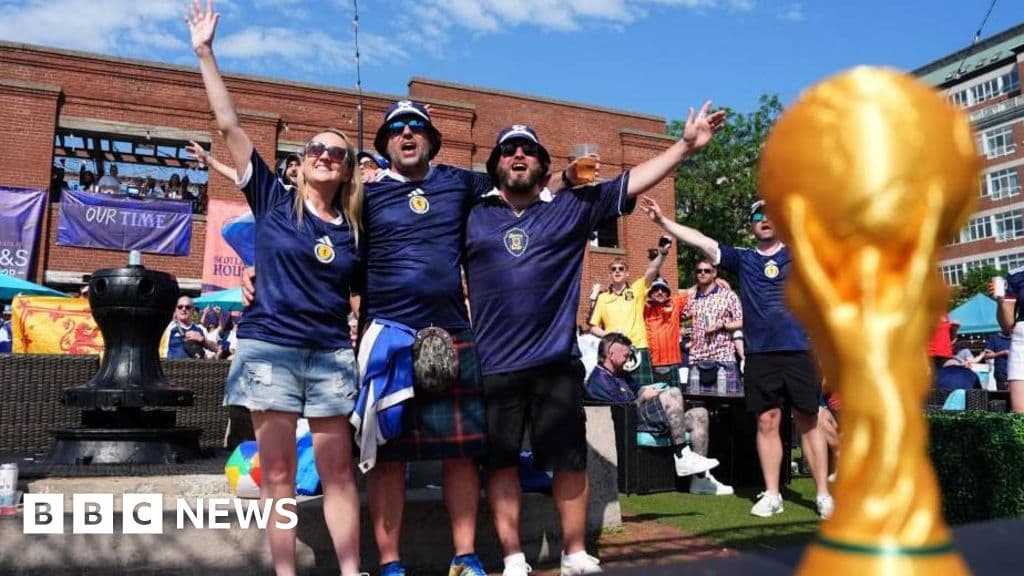 Boston becomes 'mini-Scotland' before World Cup opener