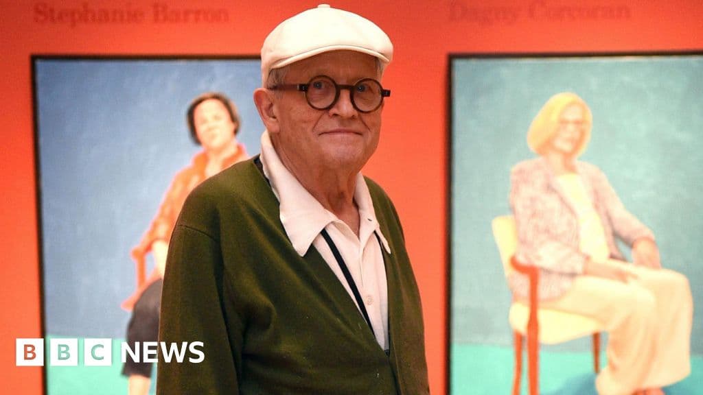 Celebrated British artist David Hockney dies aged 88