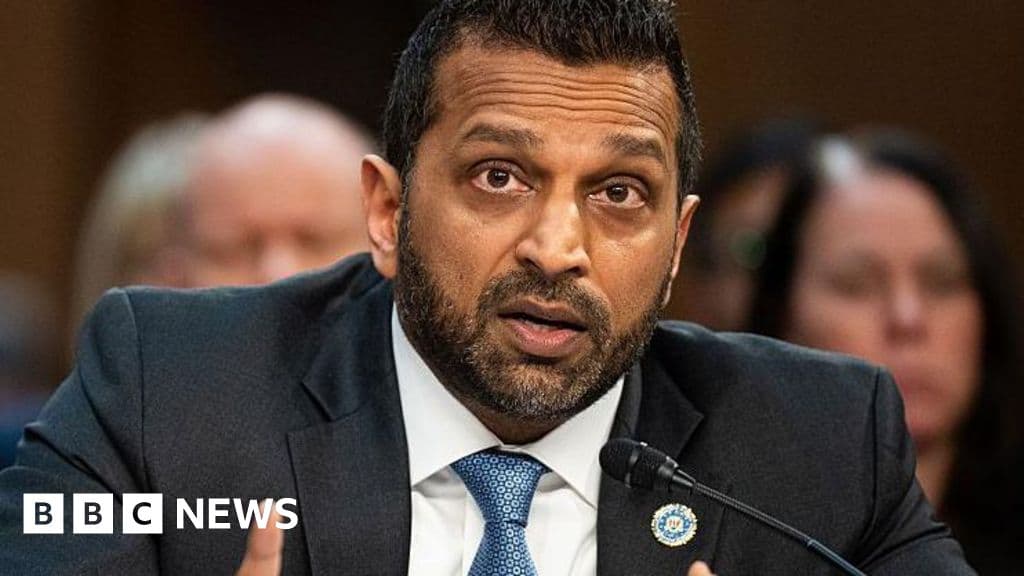 FBI Director Kash Patel files $250m lawsuit against The Atlantic