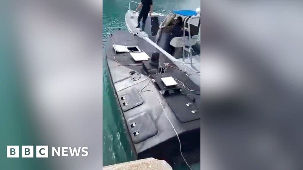 Greece examines mystery naval drone found in Ionian Sea