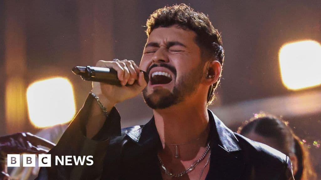 Israel's Eurovision entry 'shocked' by protests during semi-final show