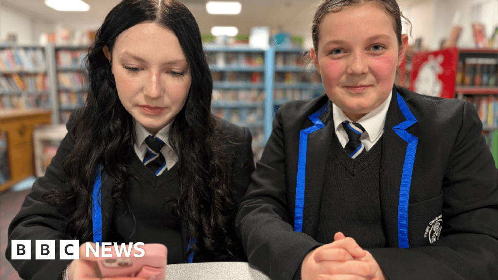Why one school has banned phones for some pupils - but not others