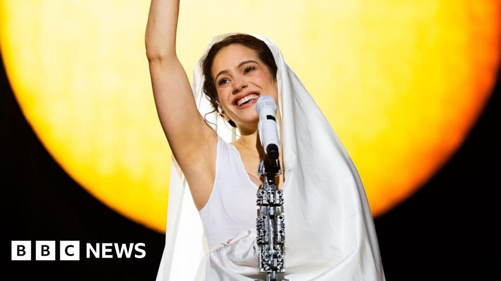 Spanish superstar Rosalía reaches for heaven as her tour hits London