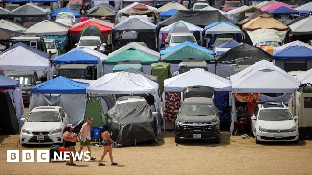 Coachella campers are turning tents fancy - and not all Brits are happy