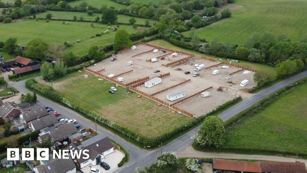 Traveller site construction 'in breach of law'