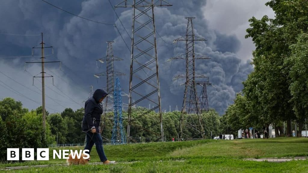 Moscow oil refinery attack brings Russia's war with Ukraine closer to home