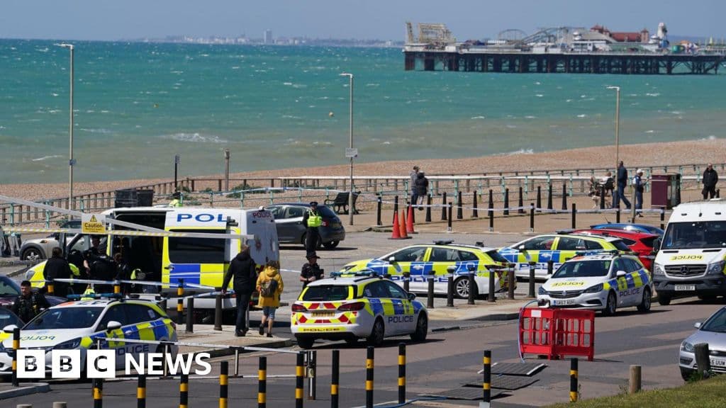 Bodies of three women recovered from sea off Brighton