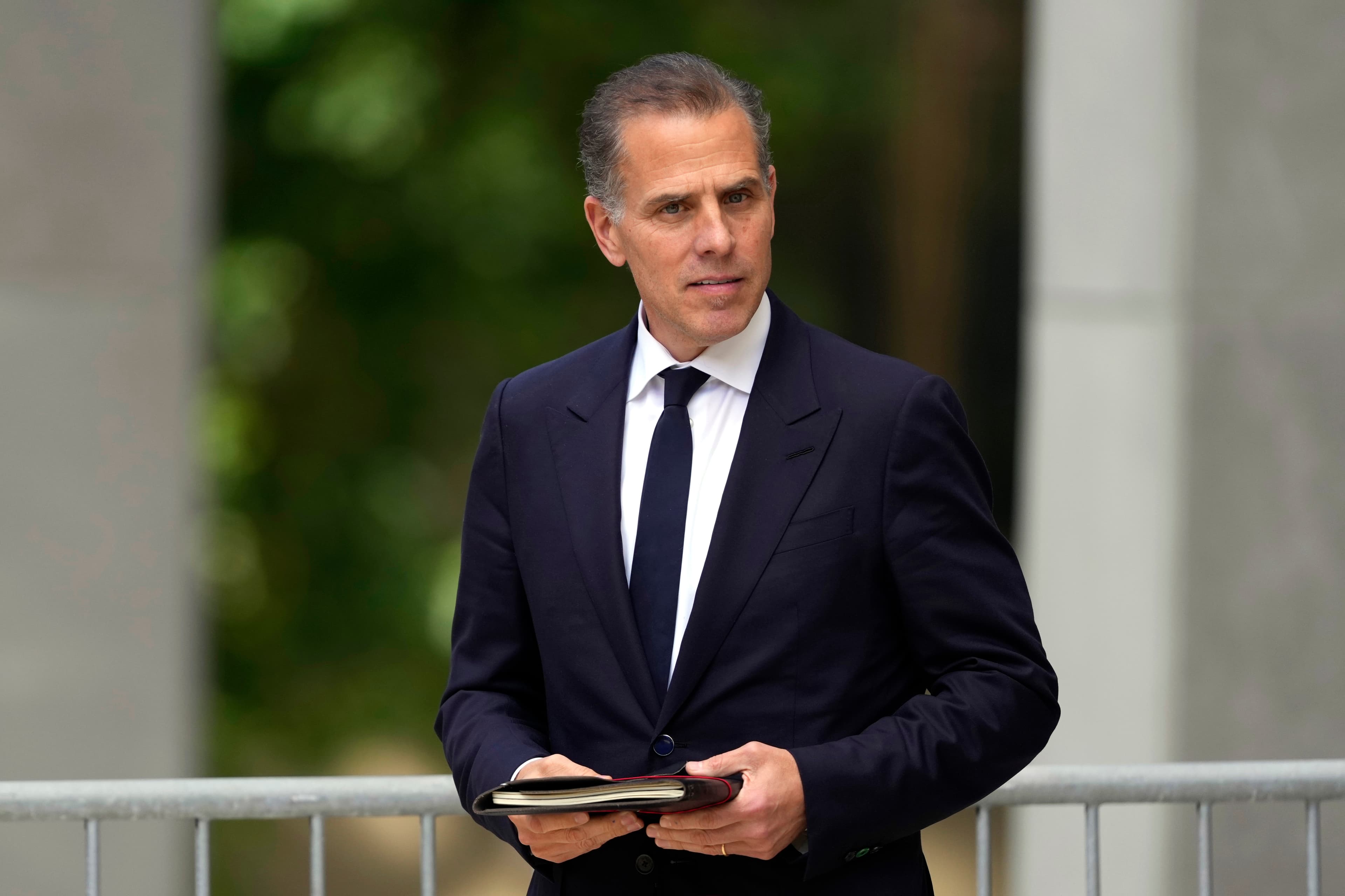Hunter Biden departs from federal court, Monday, June 10, 2024, in Wilmington, Delaware.