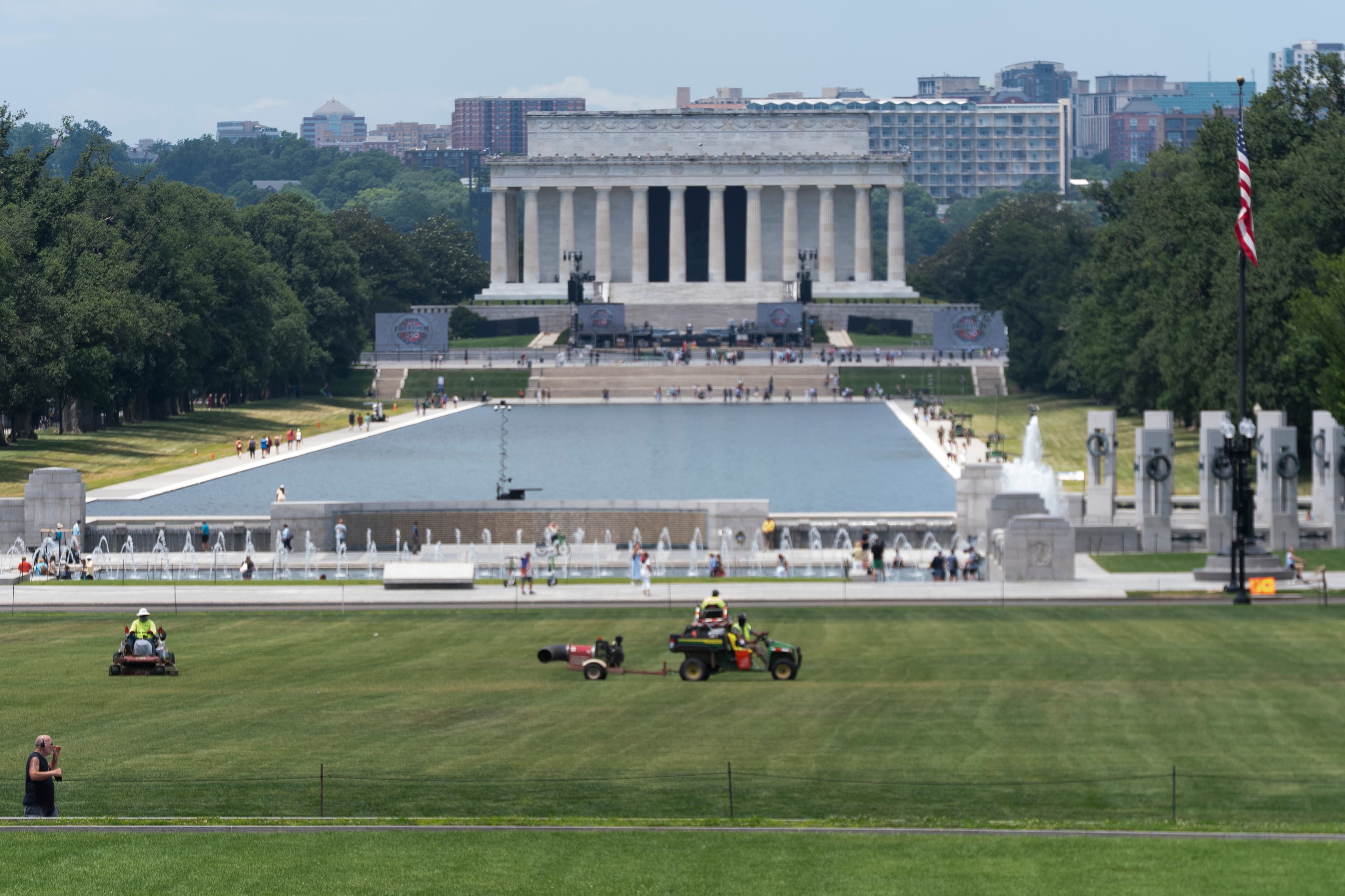 Freedom 250’s fair on National Mall highlights conservative groups