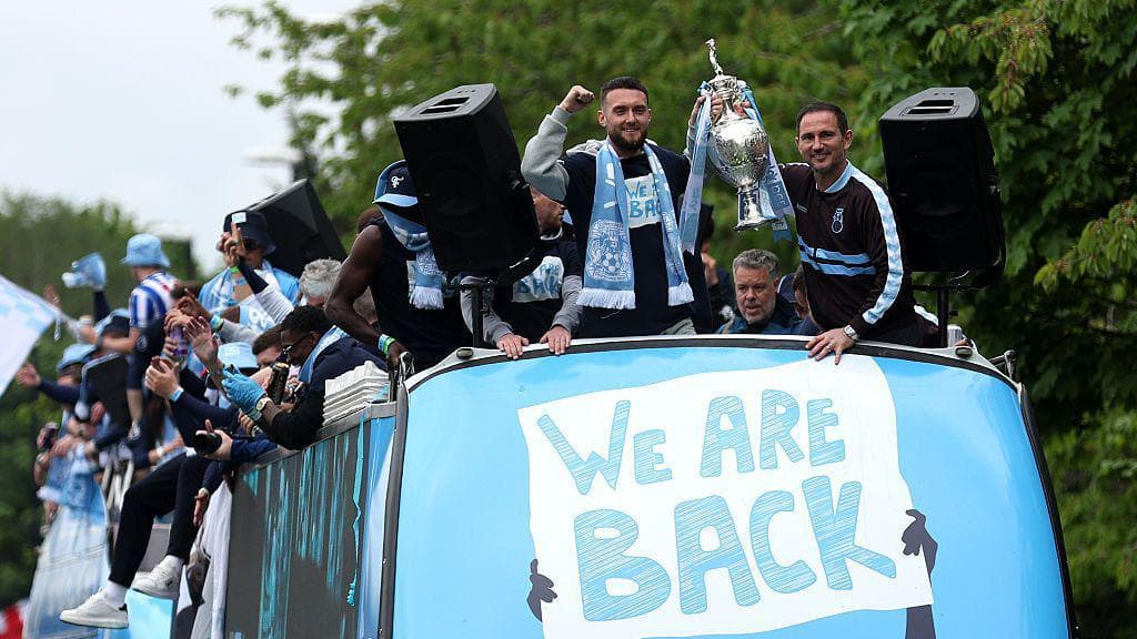 Lampard oversaw Coventry's return to the the Premier League after a 25-year absence
