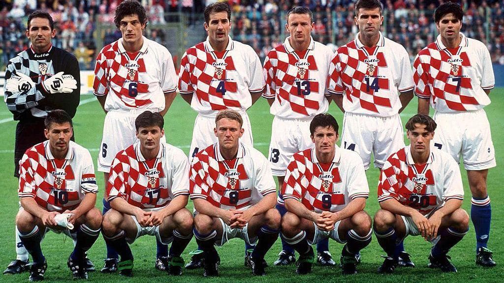 Croatia World Cup team photo 1998