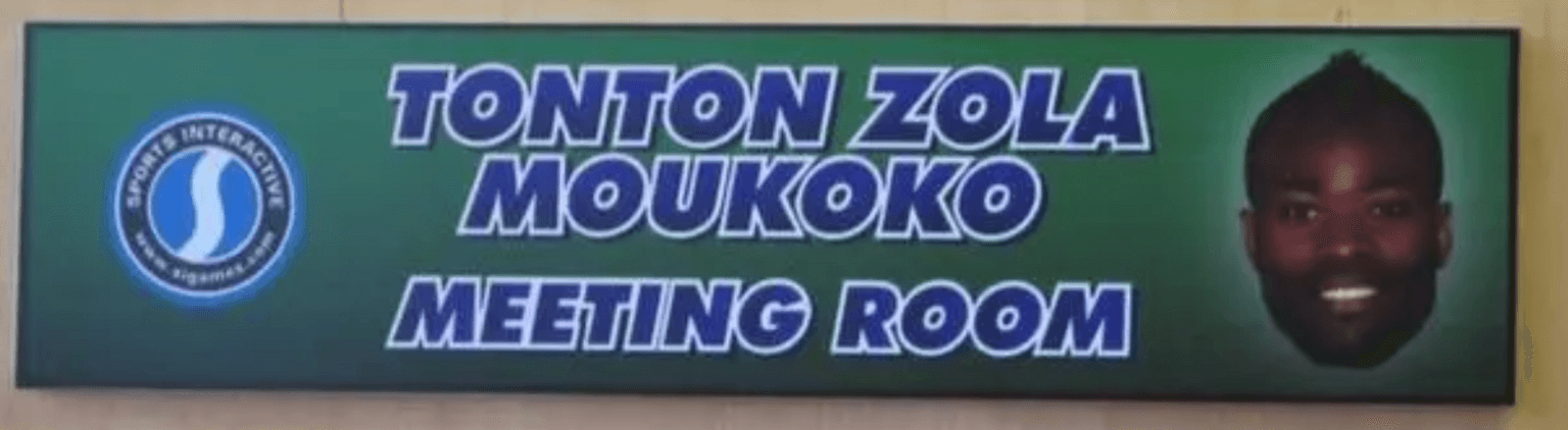 Tonton Zola Moukoko meeting room