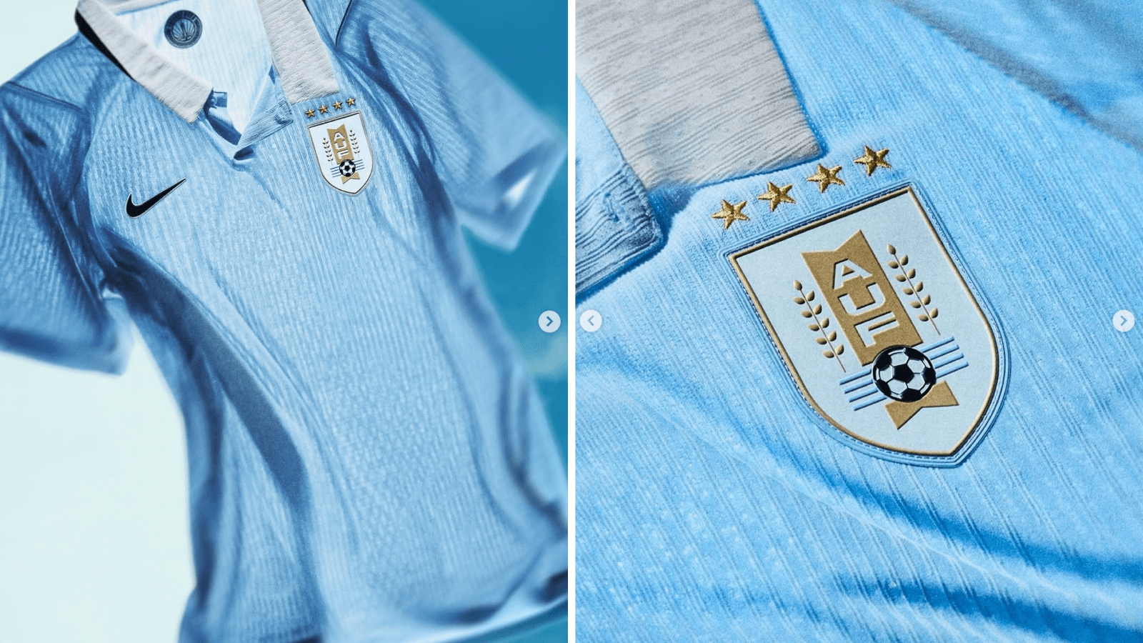 2026 Uruguay home shirt.