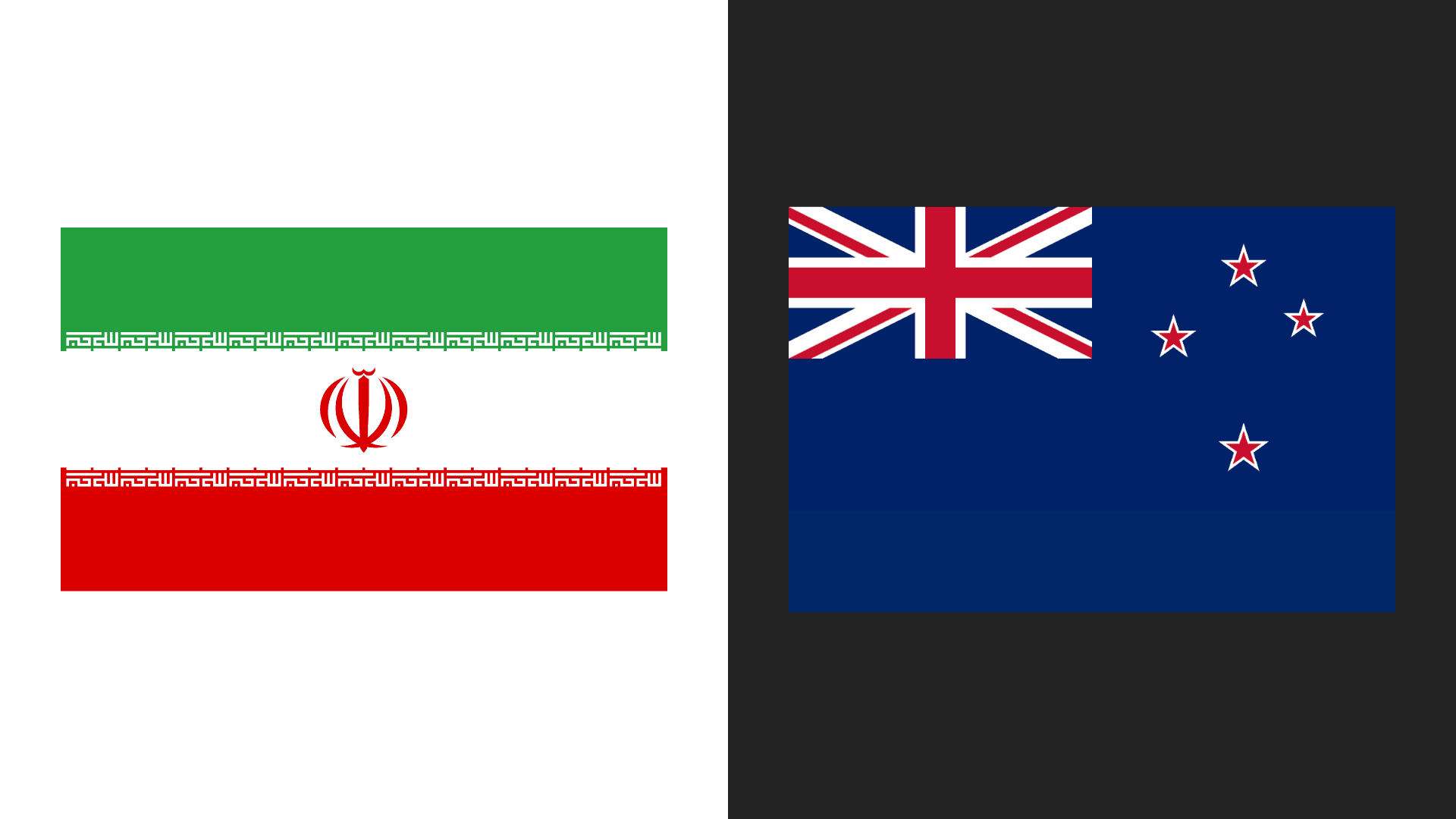 Iran v New Zealand