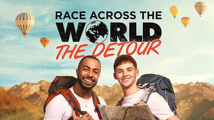 Hosts Tyler West and Alfie Watts pose for a promotional poster