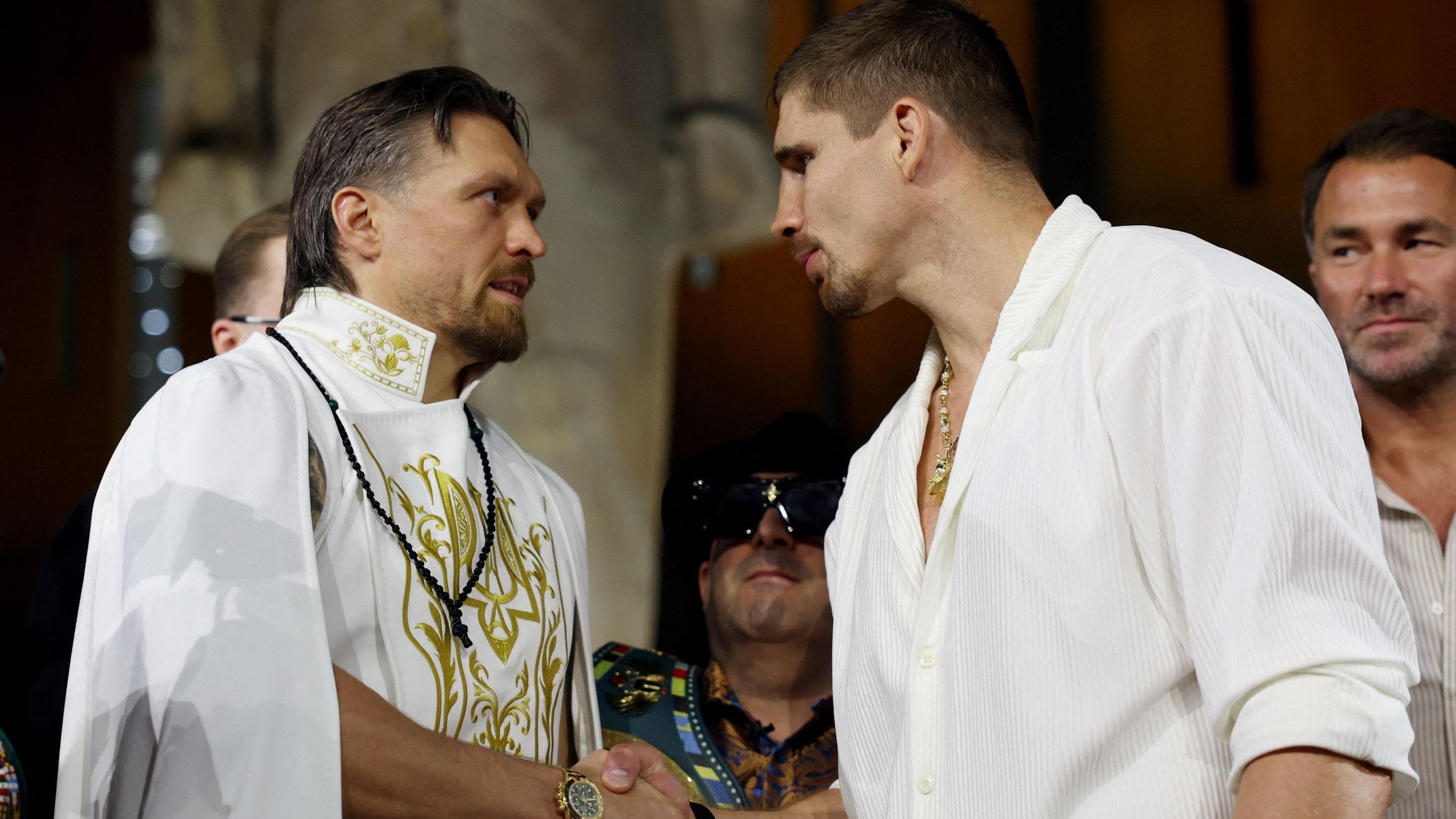 Usyk opponent Verhoeven 'not a normal man' - Hearn