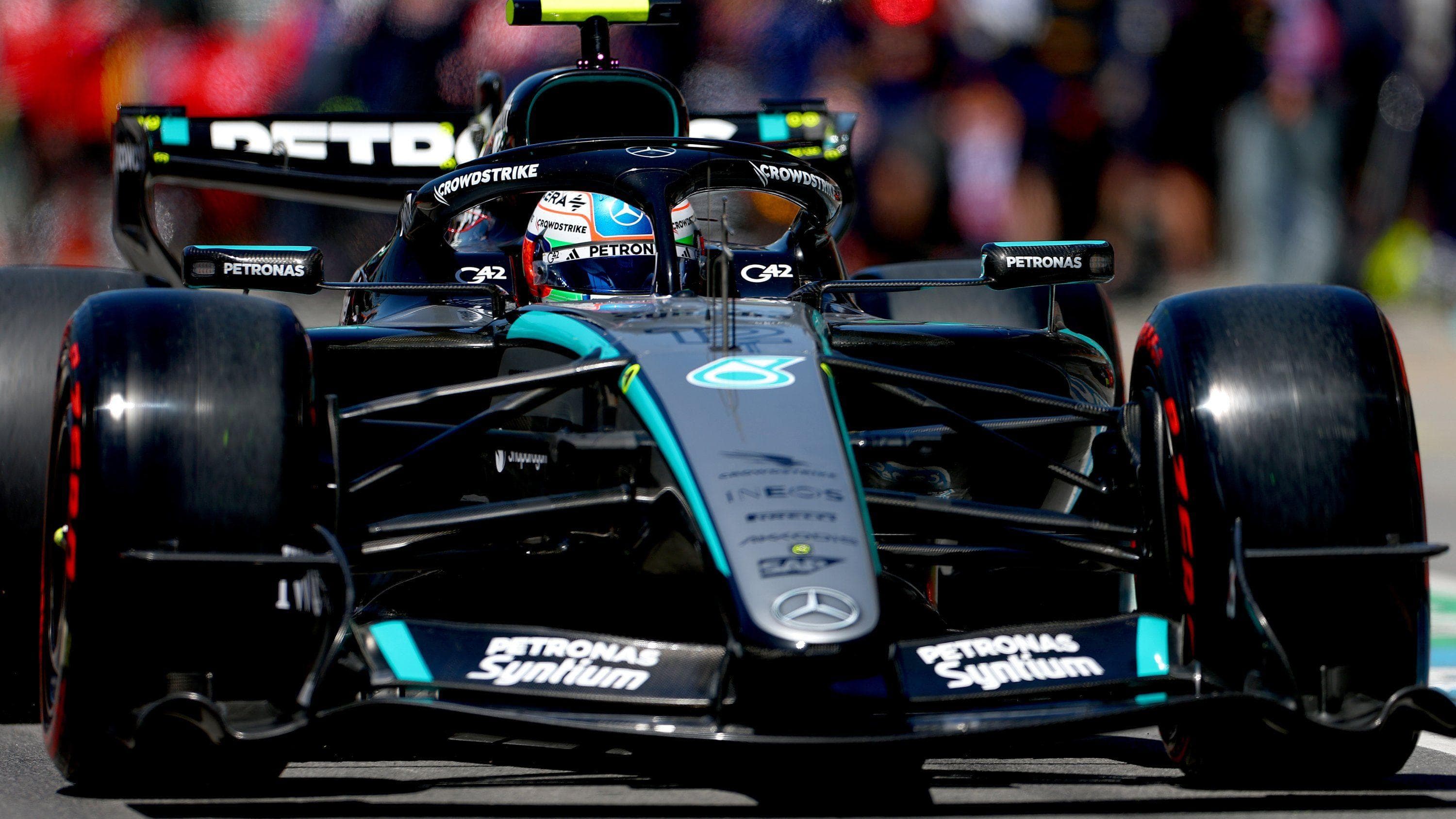 Antonelli quickest in Canada practice as Albon collides with groundhog
