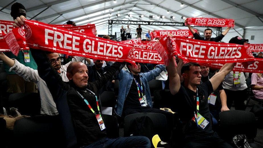 Empty seat at tournament for imprisoned French sports journalist