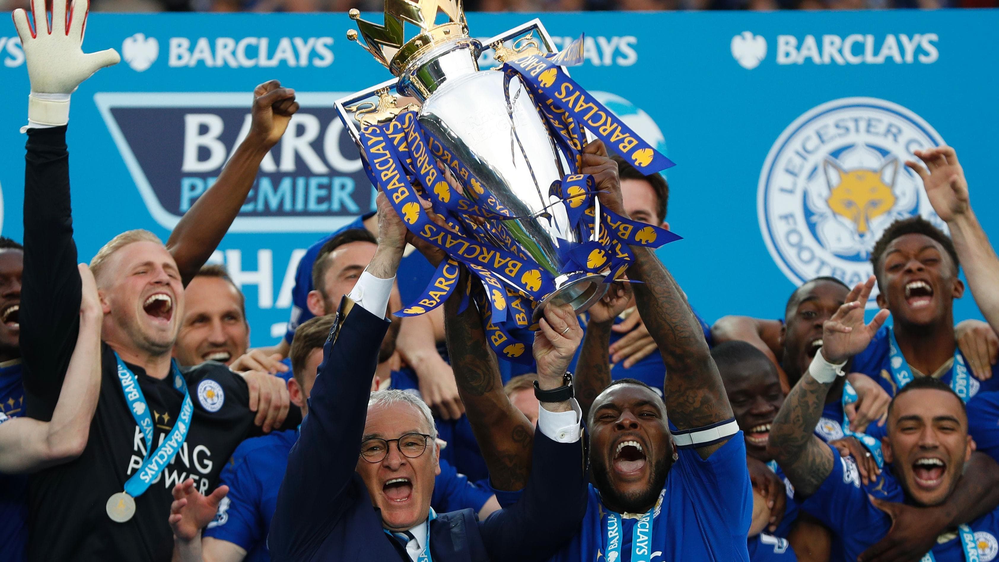 'We got a police escort to Vardy's party' - Leicester's 5,000-1 title win 10 years on