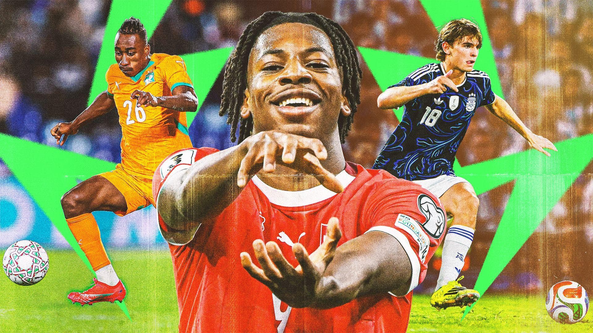 'Mazadona', 'Einstein', 'The Ant' - 20 new players to watch at World Cup