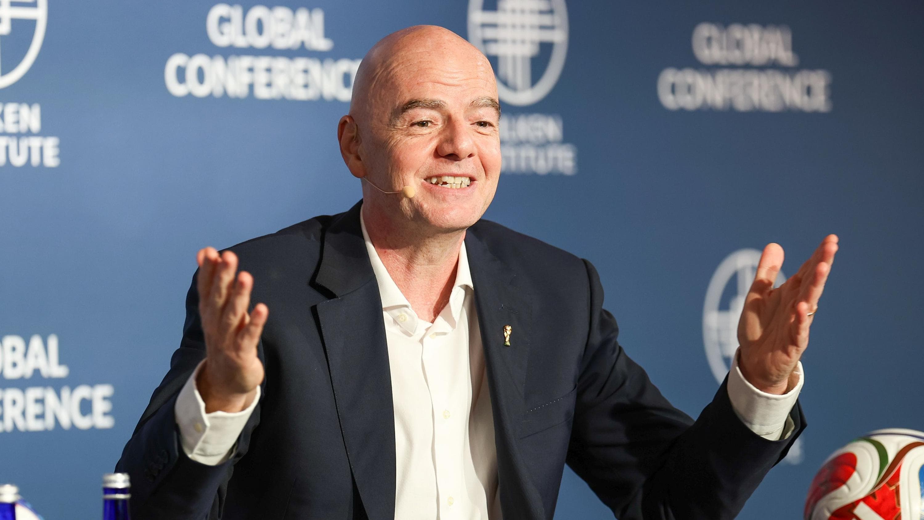 Fifa president offers $2m World Cup ticket buyers 'a hot dog and a Coke'