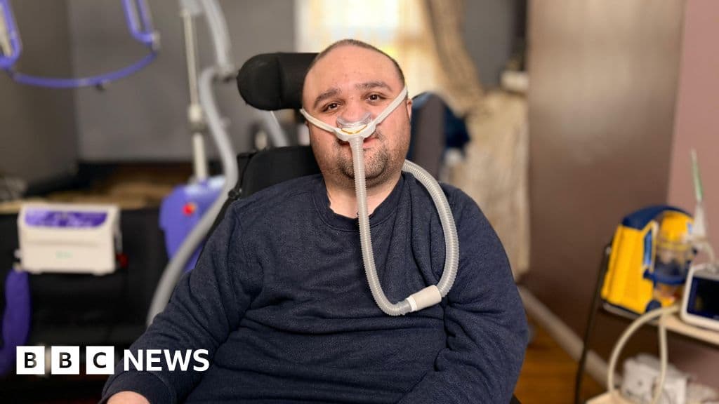 Disabled man 'rotting' on a hospital ward - despite being fit to go home