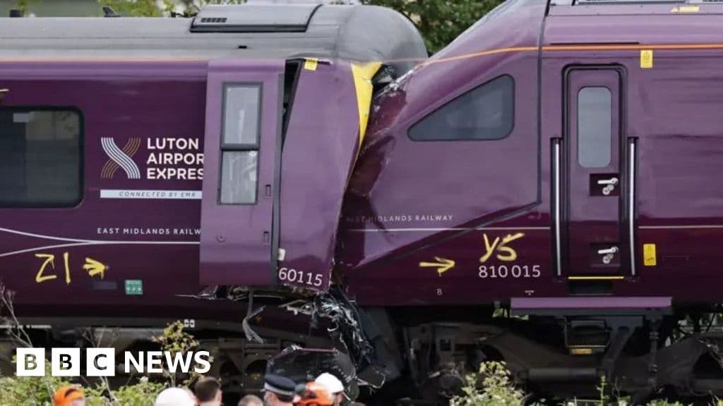 Nine people in critical condition among 100 injured in fatal Bedford train crash