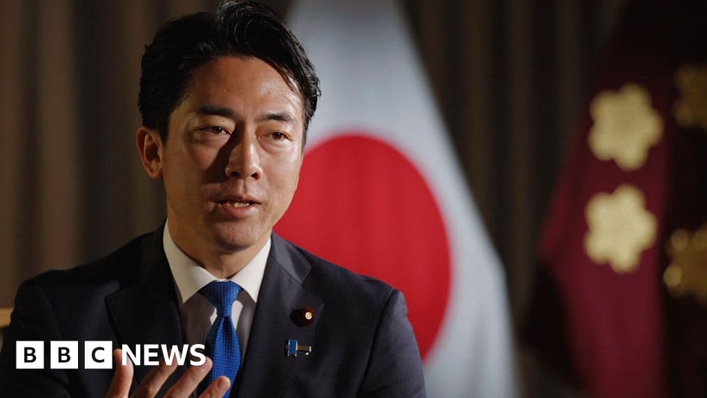 Japan ramping up defence is 'critical' to prevent war, defence minister tells BBC