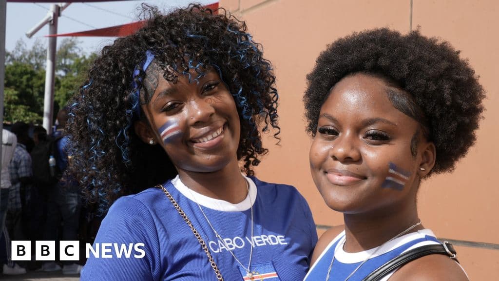 'Greatest feeling ever': Cape Verdeans tell BBC of joy at Spain draw
