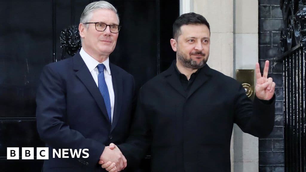 Zelensky's close European allies set out five conditions for peace talks