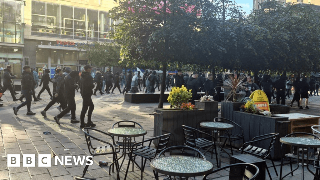 Protests across Scotland follow Belfast knife attack