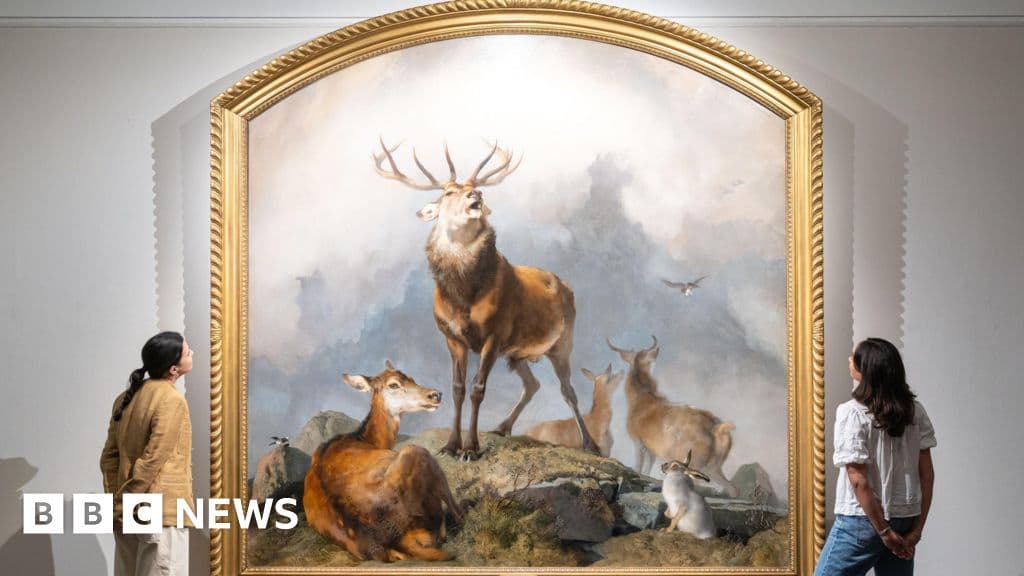 Monarch of the Glen 'sister painting' could fetch £4m at auction
